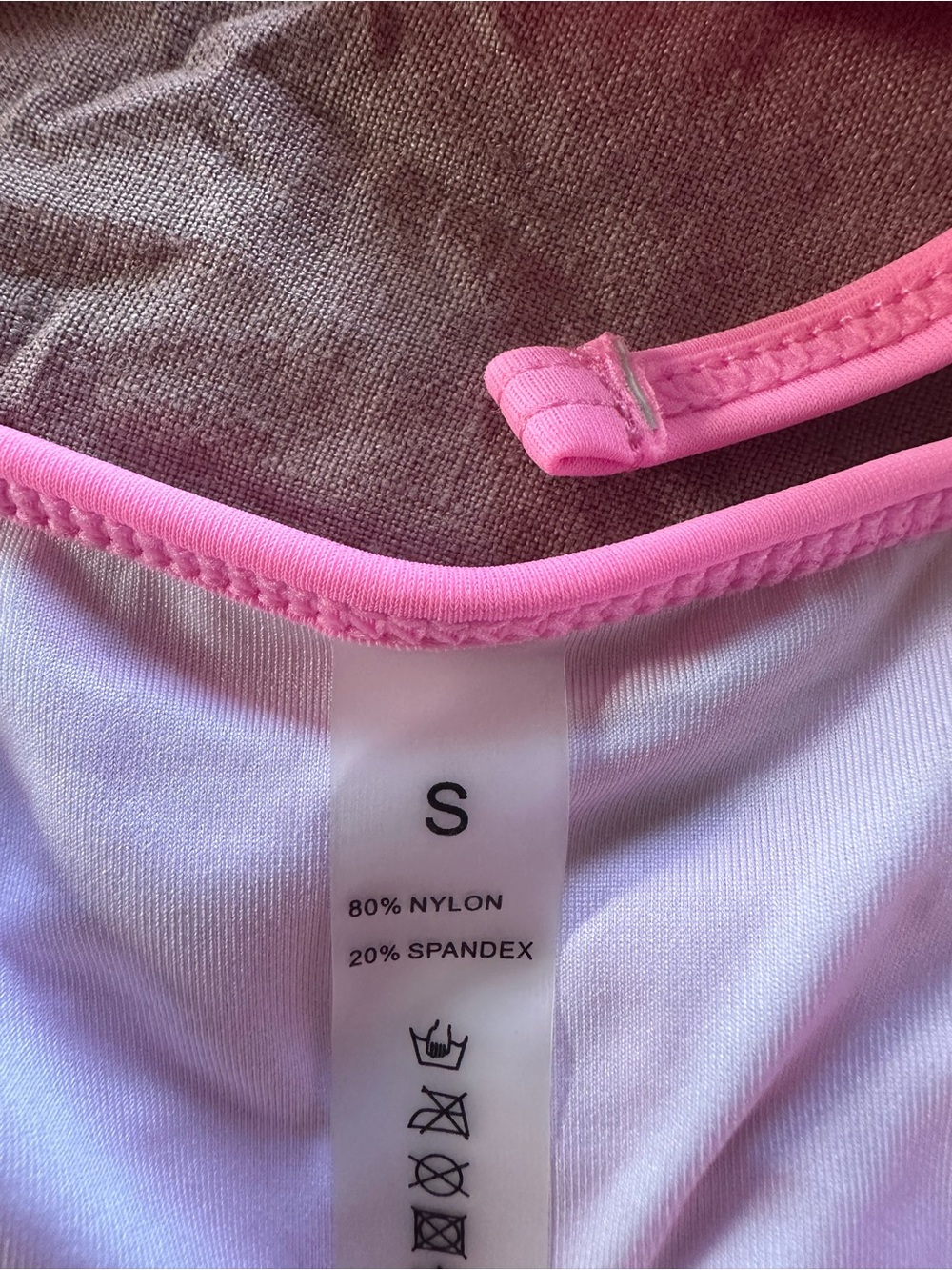 Urban Outfitters Hot Pink Two-Piece Bikini - Picture 2 of 3